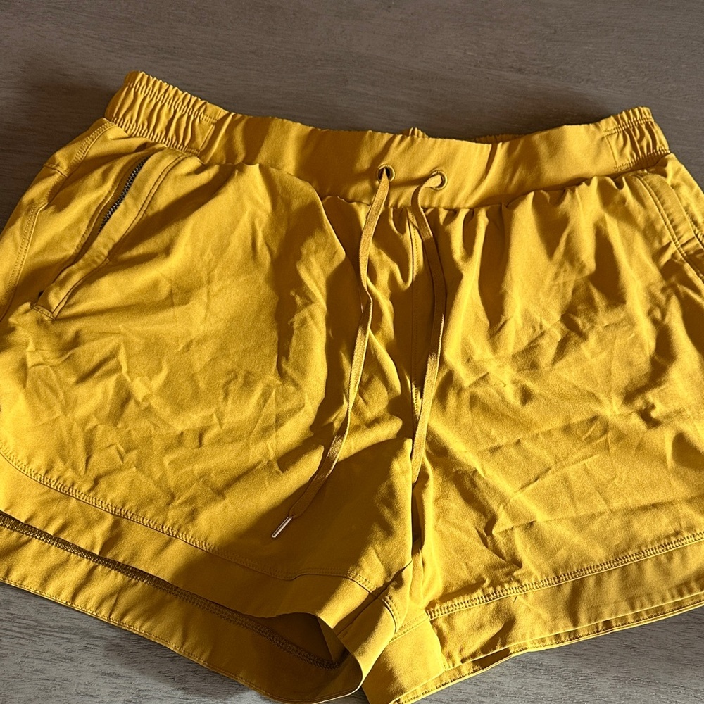 CALIA by Carrie Underwood Yellow Athletic Shorts